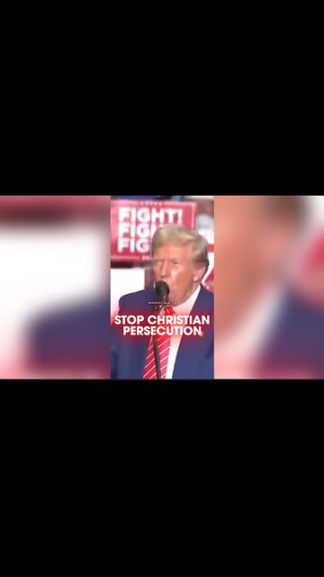 Trump Promises To End The War on Christians - 8/30/24