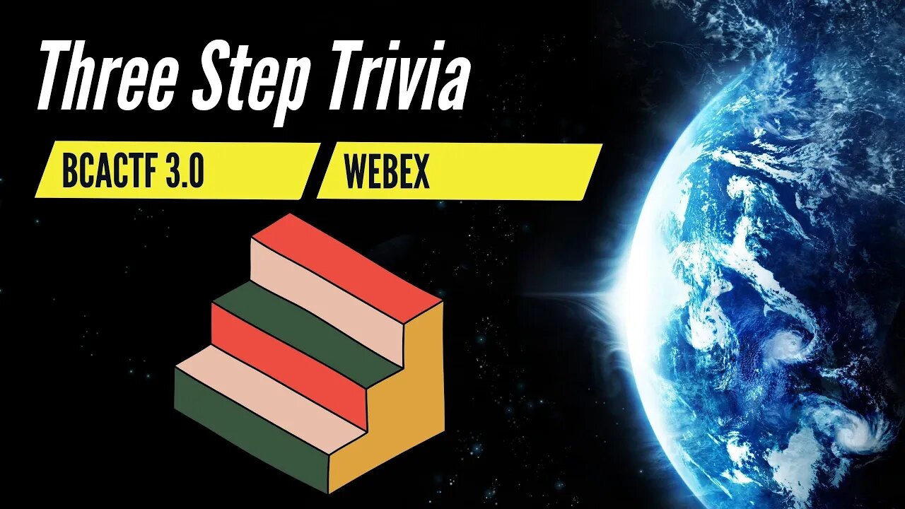 BCACTF 3.0: Three Step Trivia