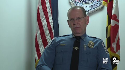 Anne Arundel County interim police chief shares thoughts on new role