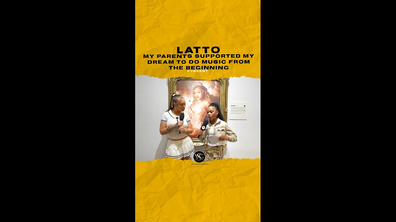 @latto My parents supported my dream to do music from the beginning