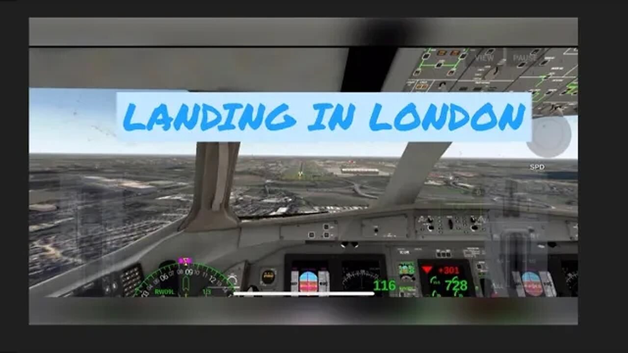 Ultimate Airline Commander Experience: London Landing & Taxi in Full HD