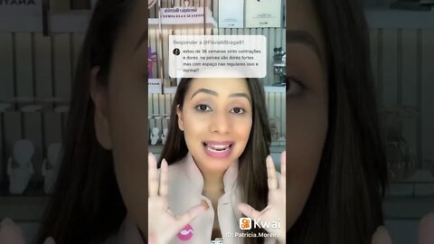 Sinto contrações e dores fortes pélvicas é normal?