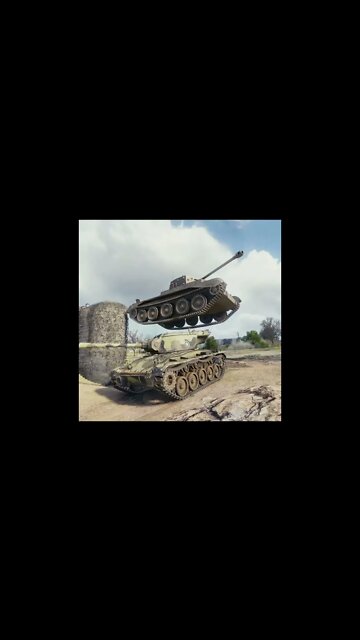 #Shorts WoT Левитация в деле #fan #wot #worldoftanks #shorts