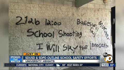 SDUSD, SDPD outline school safety efforts