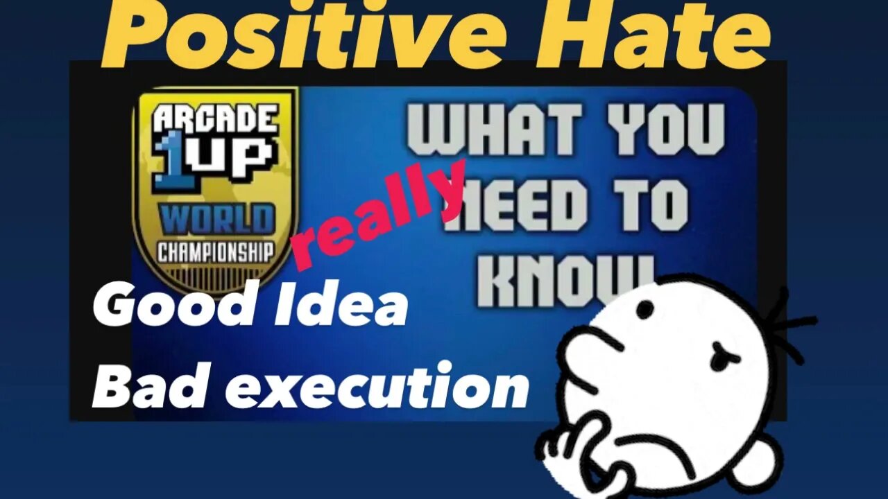 ARCADE 1up TOURNAMENT Oh oh 😕