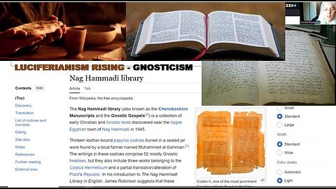 Luciferianism Rising - On the Gnostic Nag Hammadi Texts (based on the New Revelation)