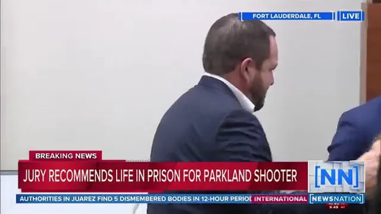 A jury recommended the Parkland school shooter be sentenced to life in prison rejecting the