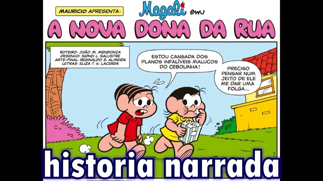 Magali em-A nova dona da rua | Gibis do Rapha