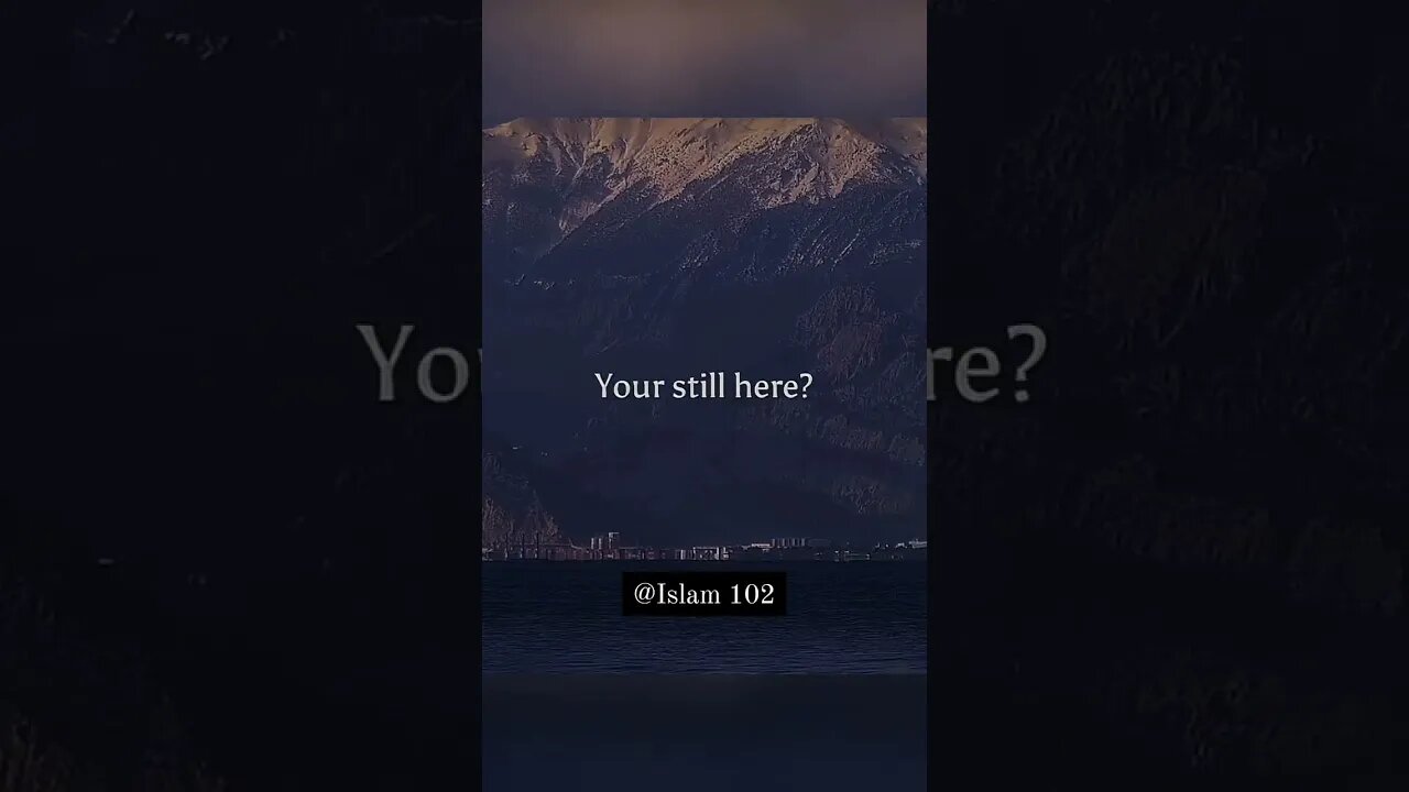 can you stay for Allah #islamicvideo #shorts #viral