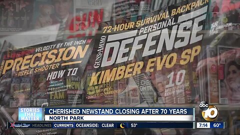 Beloved North Park newsstand closing after 70 years