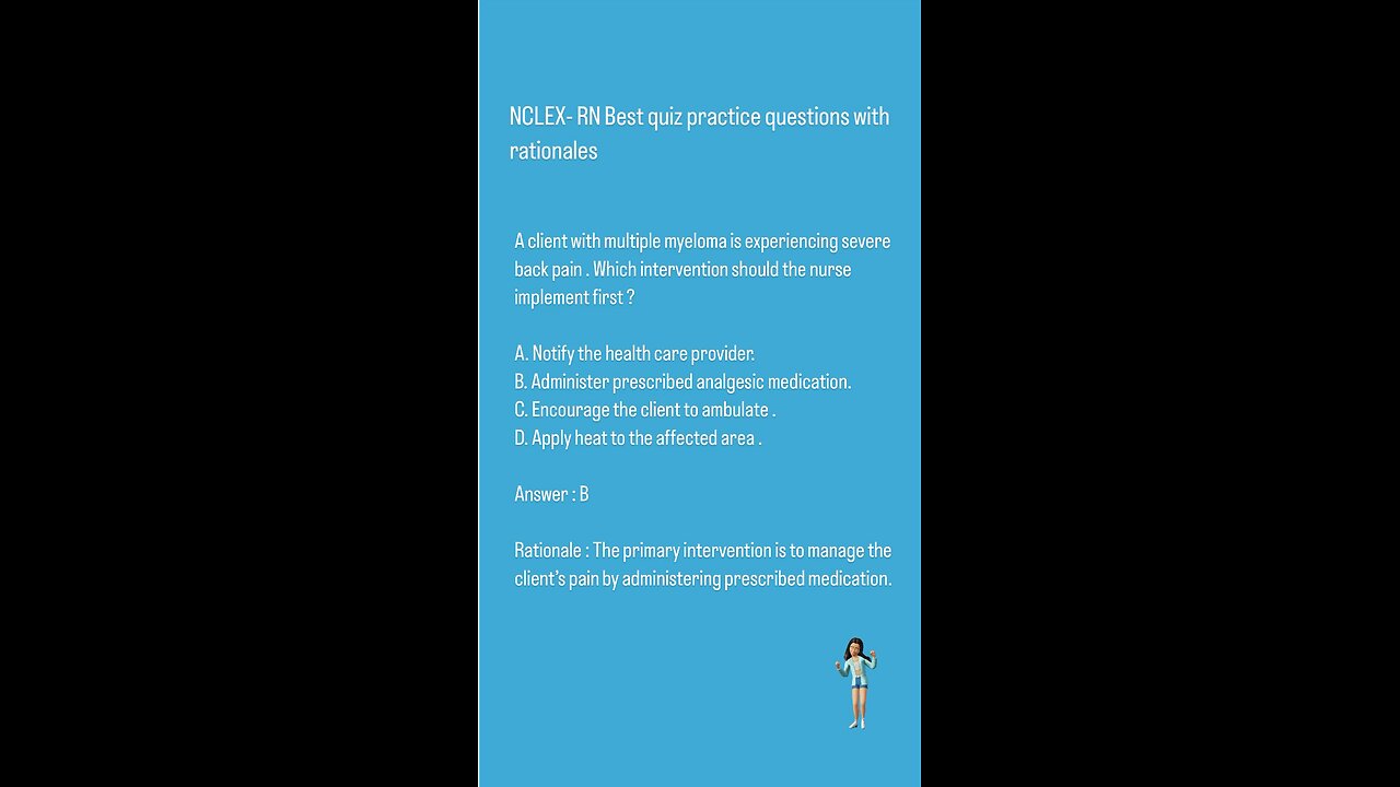 NCLEX-RN Best quiz practice questions with rationals