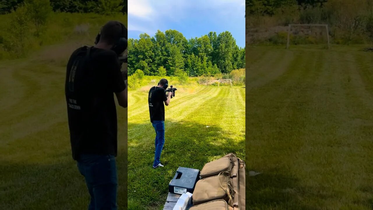 Binary AR15 βAR Pβ Scared the camera man. π #franklin #binary #ar15 #sbr #nfa #pistolbrace #rule