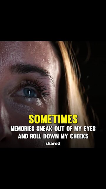 Memories roll down my cheeks [GMG Originals]