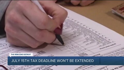 The Rebound Detroit: Top deductions & what to do if you can't pay taxes this year