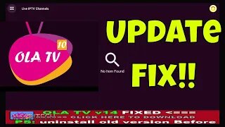 How To Update Your Ola TV On Your Fire Stick TV - 👉 Fixed 👈