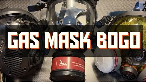 Gas Mask BOGO Deal Alert