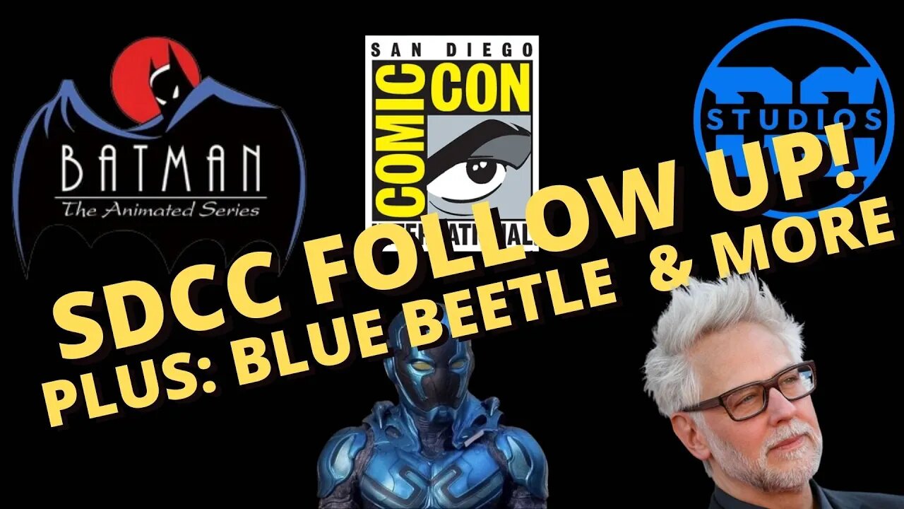 DC Update: SDCC Update - PLUS: The Rock and Blue Beetle