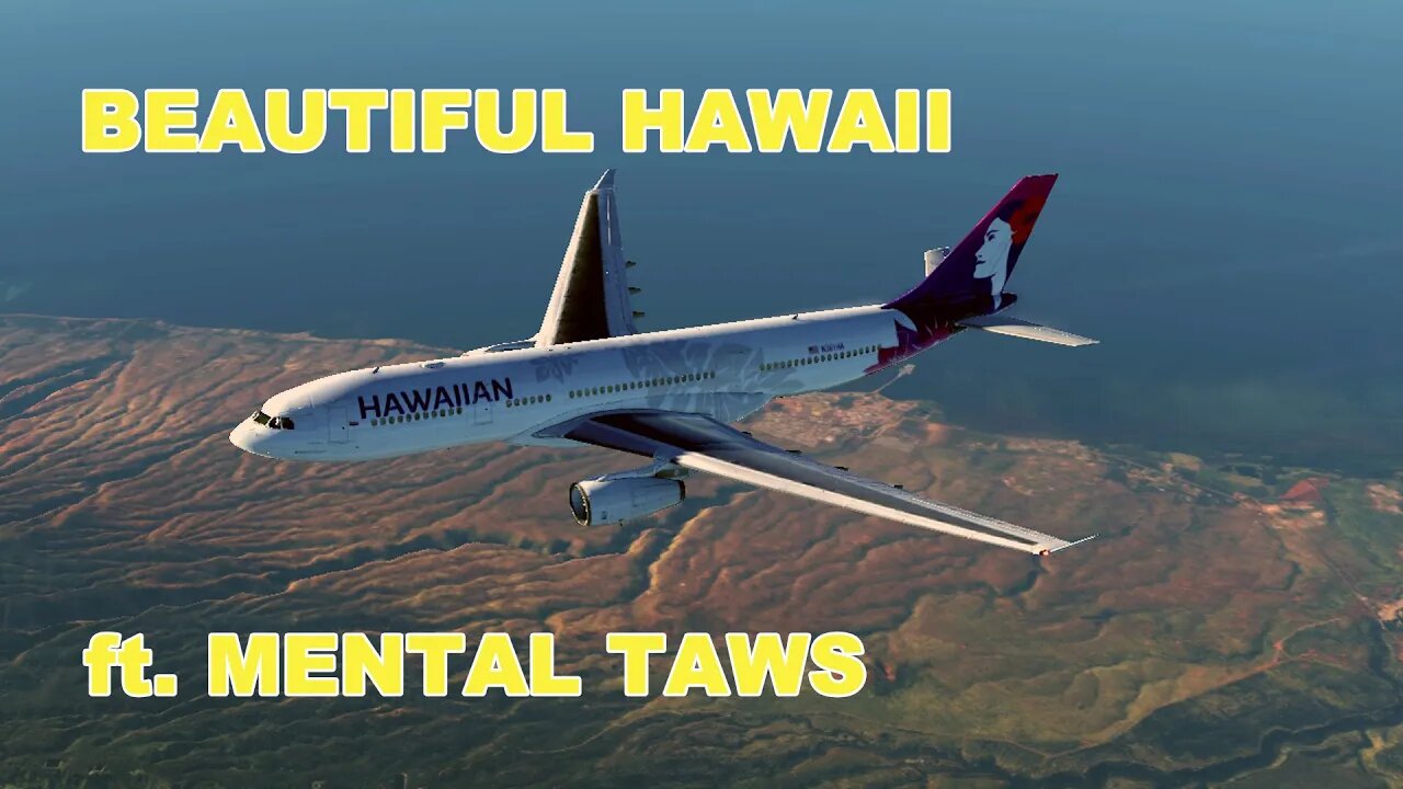 Beautiful Hawaii Ruined by Mental TAWS (IVAO)