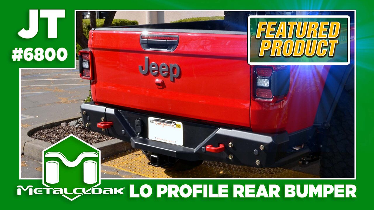 Featured Product: Lo-Profile Modular Rear Bumper for the Jeep JT Gladiator