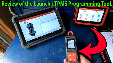 Reviewing the NEW Launch i-TPMS Sensor Programming and Service Tool.