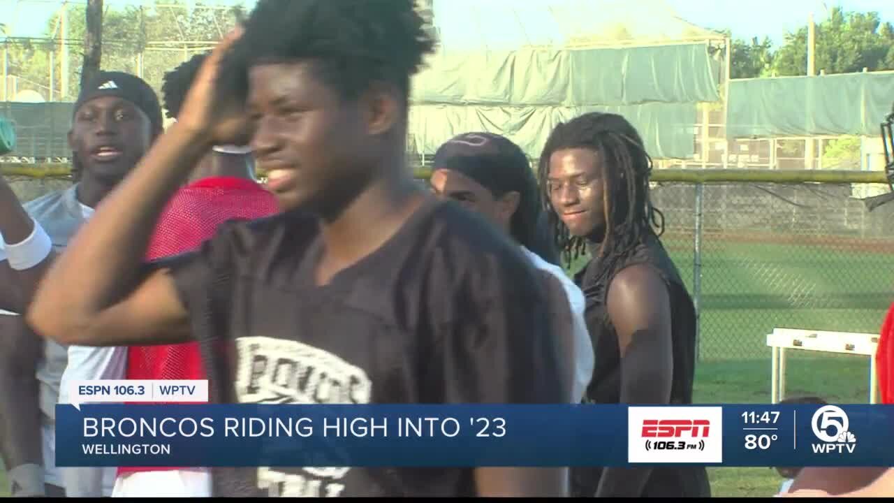 Palm Beach Central Broncos riding high headed into season