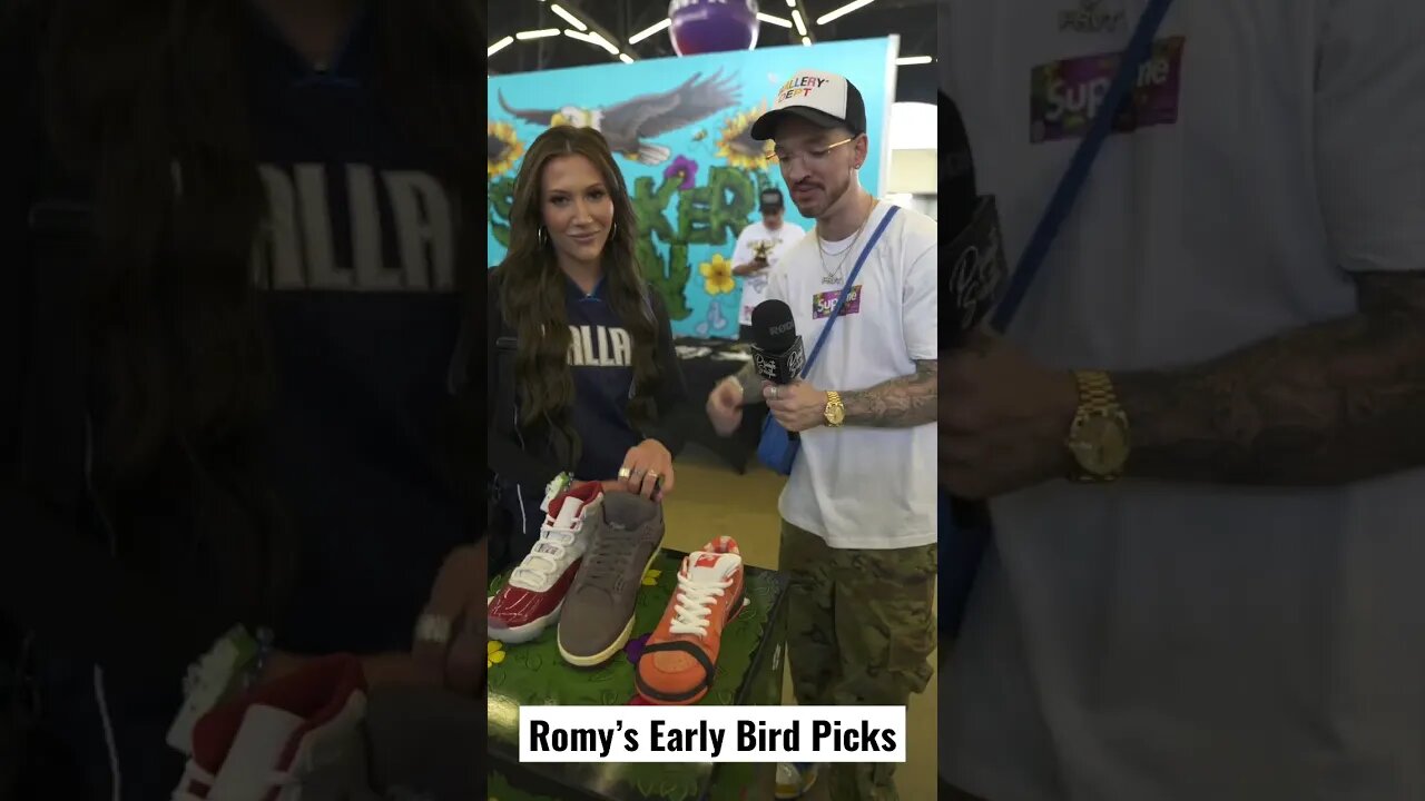 Romy’s Early Bird Picks #shorts #sneakercon #sneakers