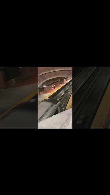 Metro arrival at Namur #shorts #montreal #subway