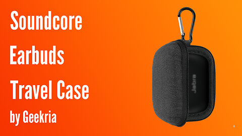 Soundcore On-Ear Headphones Travel Case, Hard Shell Headset Carrying Case | Geekria