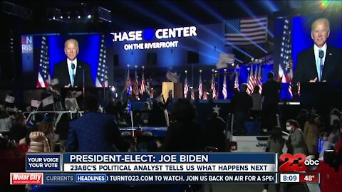 23ABC's political analyst breaks down what happens next for the president-elect