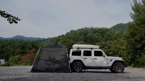 Single car camping jeep suv car tent shelter nature's best relaxation ASM ### 10