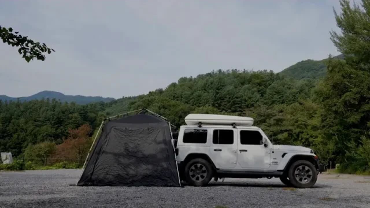 Single car camping jeep suv car tent shelter nature's best relaxation ASM ### 10