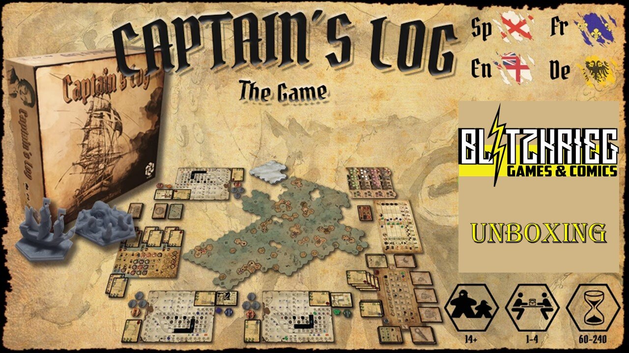 Captain's Log Unboxing / Kickstarter All In