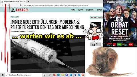 „Kommt er doch noch der Tag der Abrechnung, usw.!!!“ ...