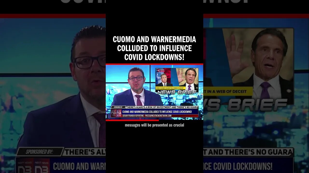 Cuomo and WarnerMedia Colluded to Influence COVID Lockdowns!