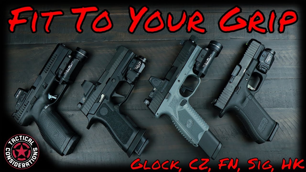 How To Fit Pistols Glock, Sig, CZ, HK, FN |New Owners Guide