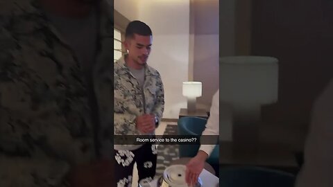 Sneako being disrespectful to room service