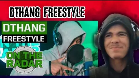 HARD 🥶 DThang – On The Radar Freestyle |REACTION