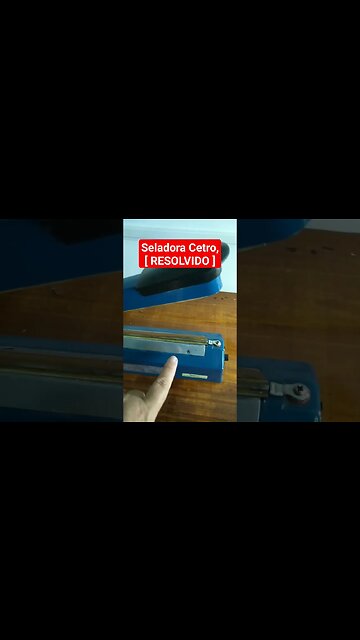Conserto da Seladora Cetro