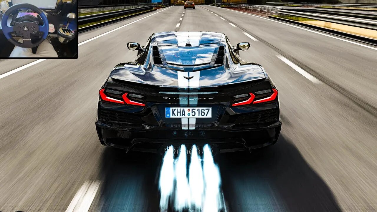2023 Chevrolet Corvette C8 ZO6 - Assetto Corsa - Thrustmaster T150