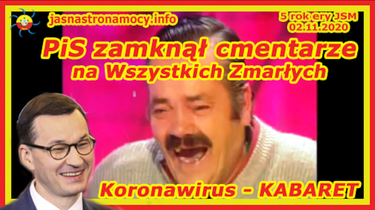 PiS zamknął cmentarze na Wszystkich Zmarłych ‼Koroanwirus - KABARET