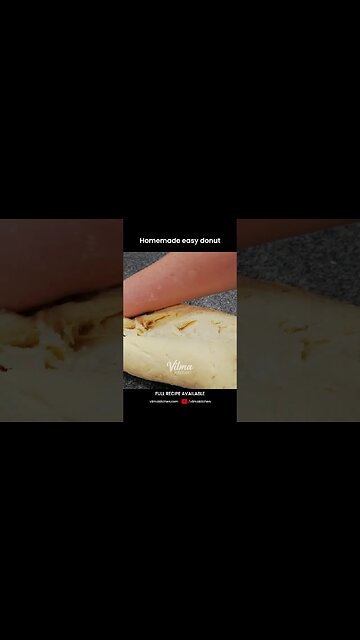 HOMEMADE EASY DONUT #vilmakitchen