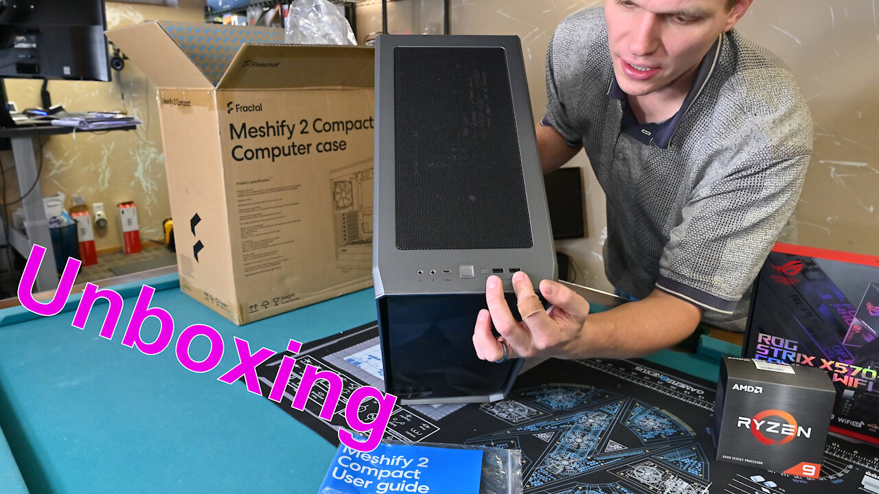 Fractal Meshify 2 Compact - Unboxing