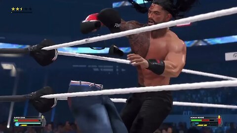 WWE 2K23: Super Cena Vs. Roman Reigns (Legend Difficulty)