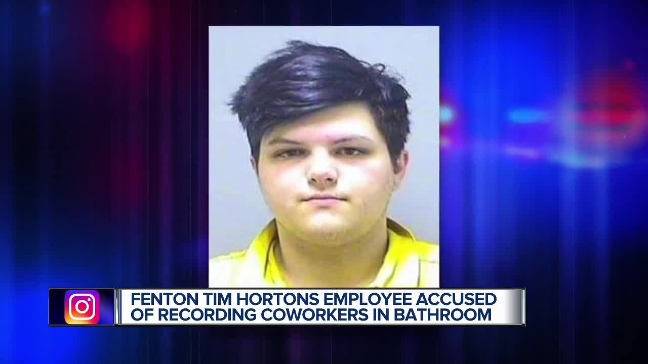 20-year-old facing 16 charges for allegedly recording coworkers inside bathroom at Fenton Tim Hortons