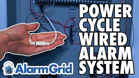 Wired Alarm System: Power Cycling