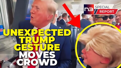 Trump's Heartwarming Gesture Brings Young Fan to Tears Watch the Emotional Moment