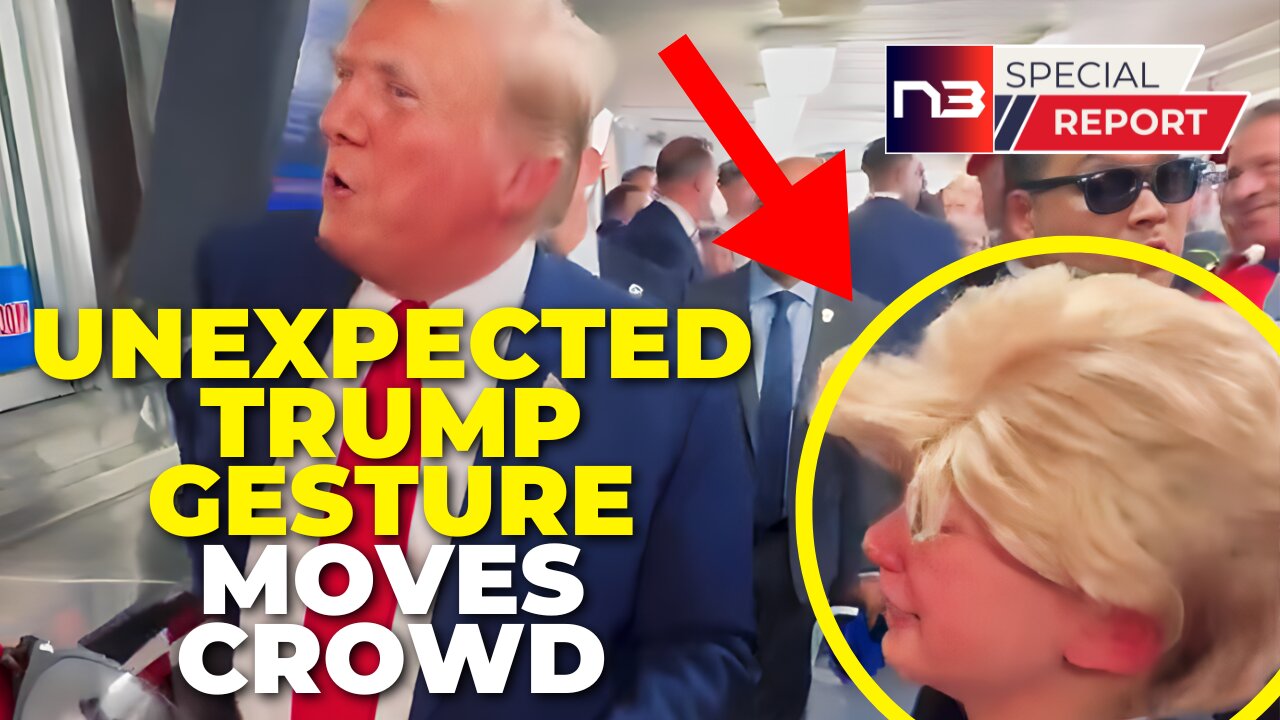 Trump's Heartwarming Gesture Brings Young Fan to Tears Watch the Emotional Moment