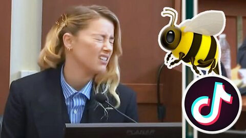 Amber Heard Finally Finds Her Bee