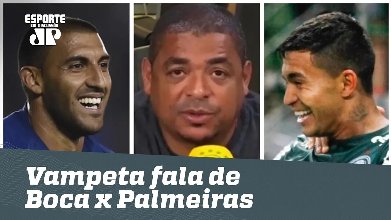 Será? OLHA o que Vampeta falou ANTES de Boca x Palmeiras!