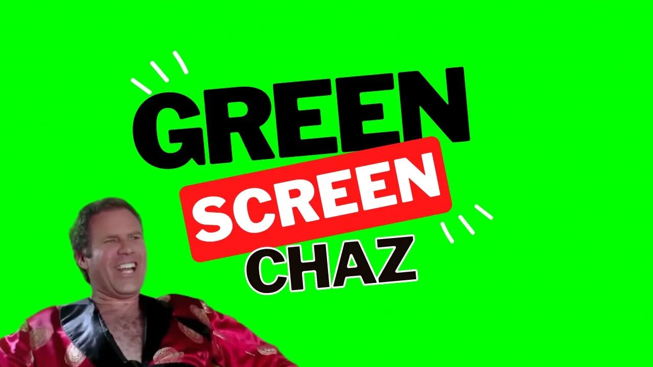 Green Screen: Chaz (Wedding Crashers)